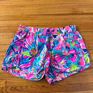 Lilly Pulitzer Gumbo Limbo Runaround Shorts Mesh Pockets Beach Shorts Size XS